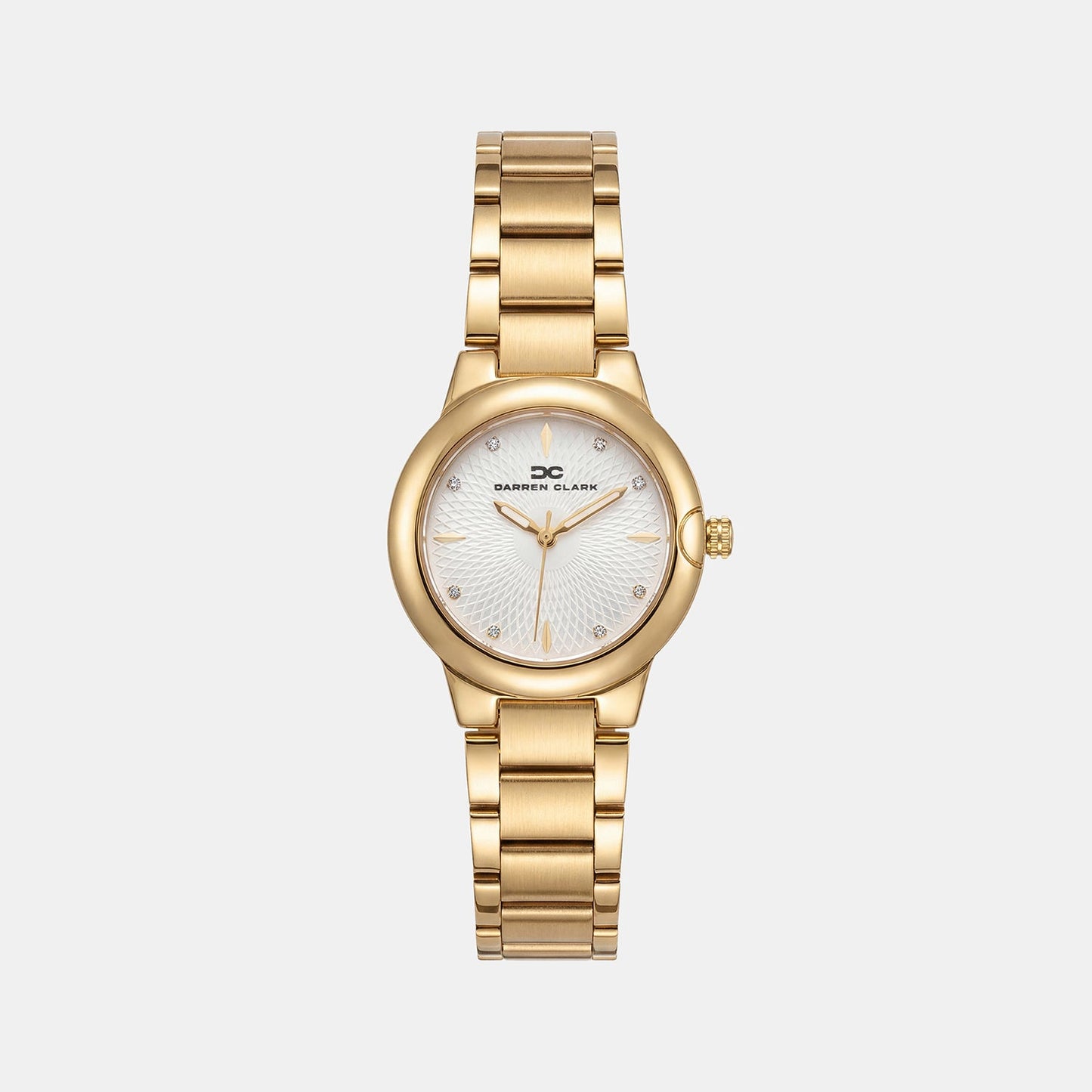Women Quartz Silver Dial Analog Metal Watch 2016B-M0203