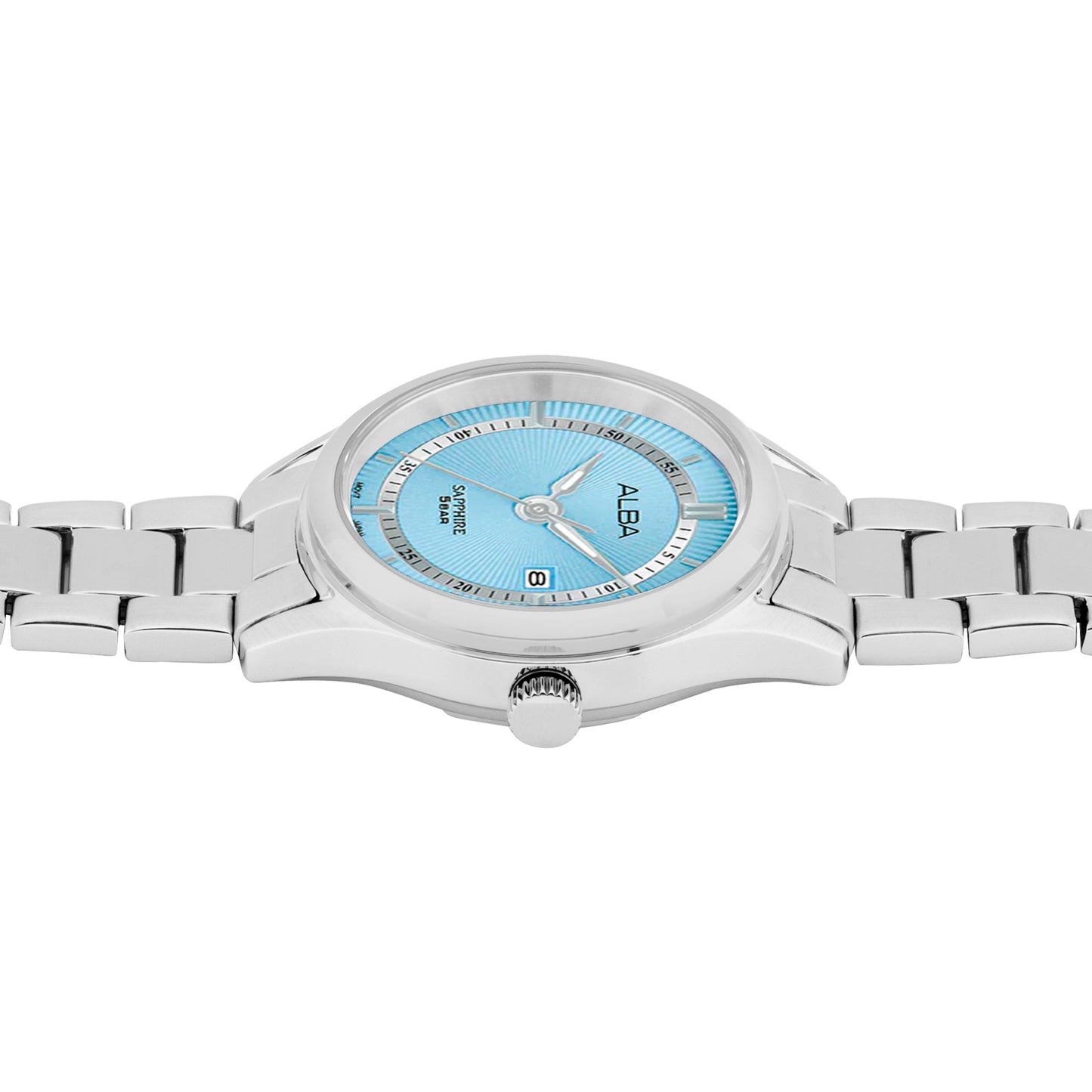 AH7BQ9X1 Aquamarine Blue Ladies Watch