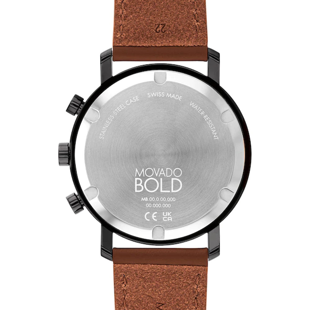 Movado BOLD Evolution Ion-Plated Stainless Steel Men's Watch 3600884