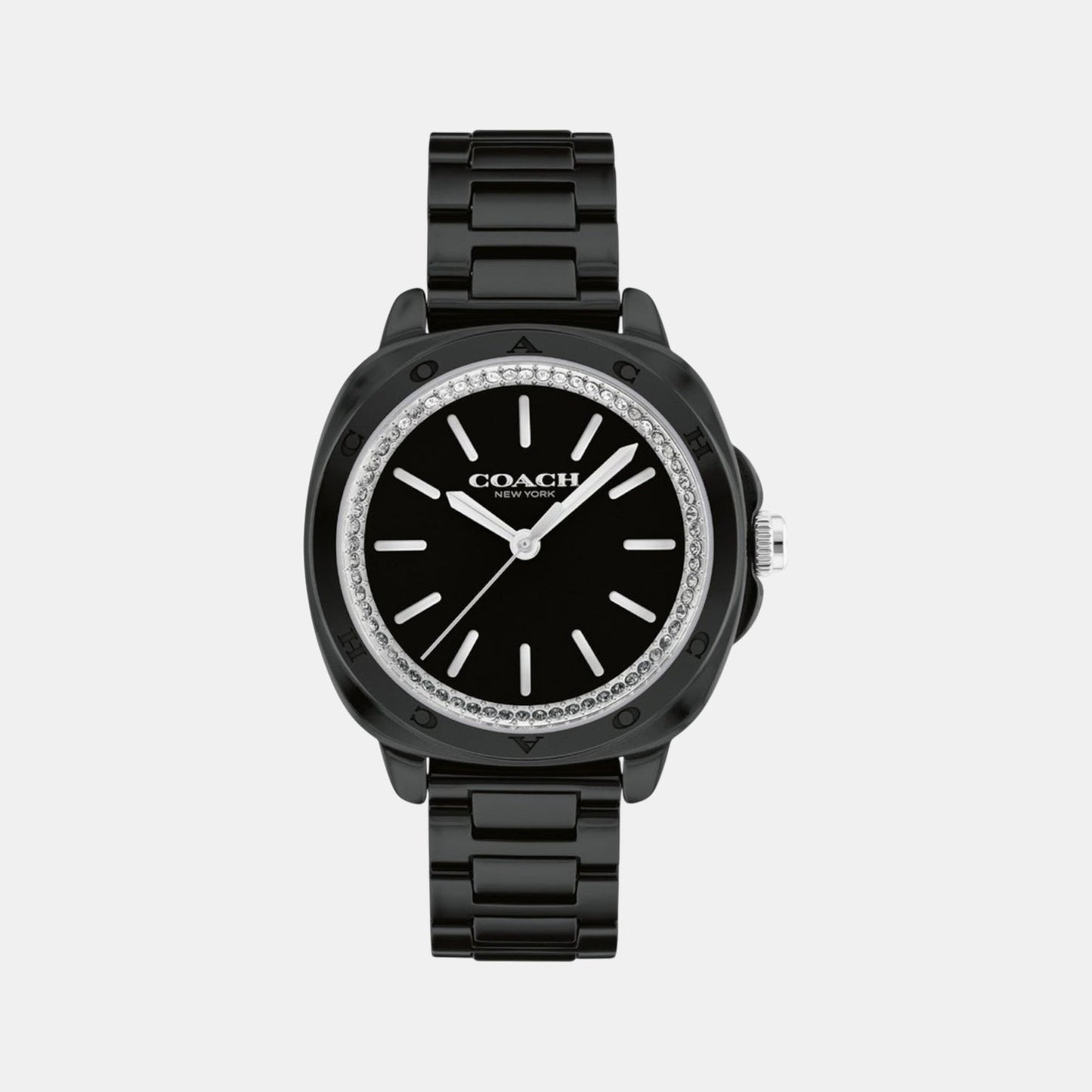 Kitt Women Quartz Black Dial Analog Ceramic Watch 14504406