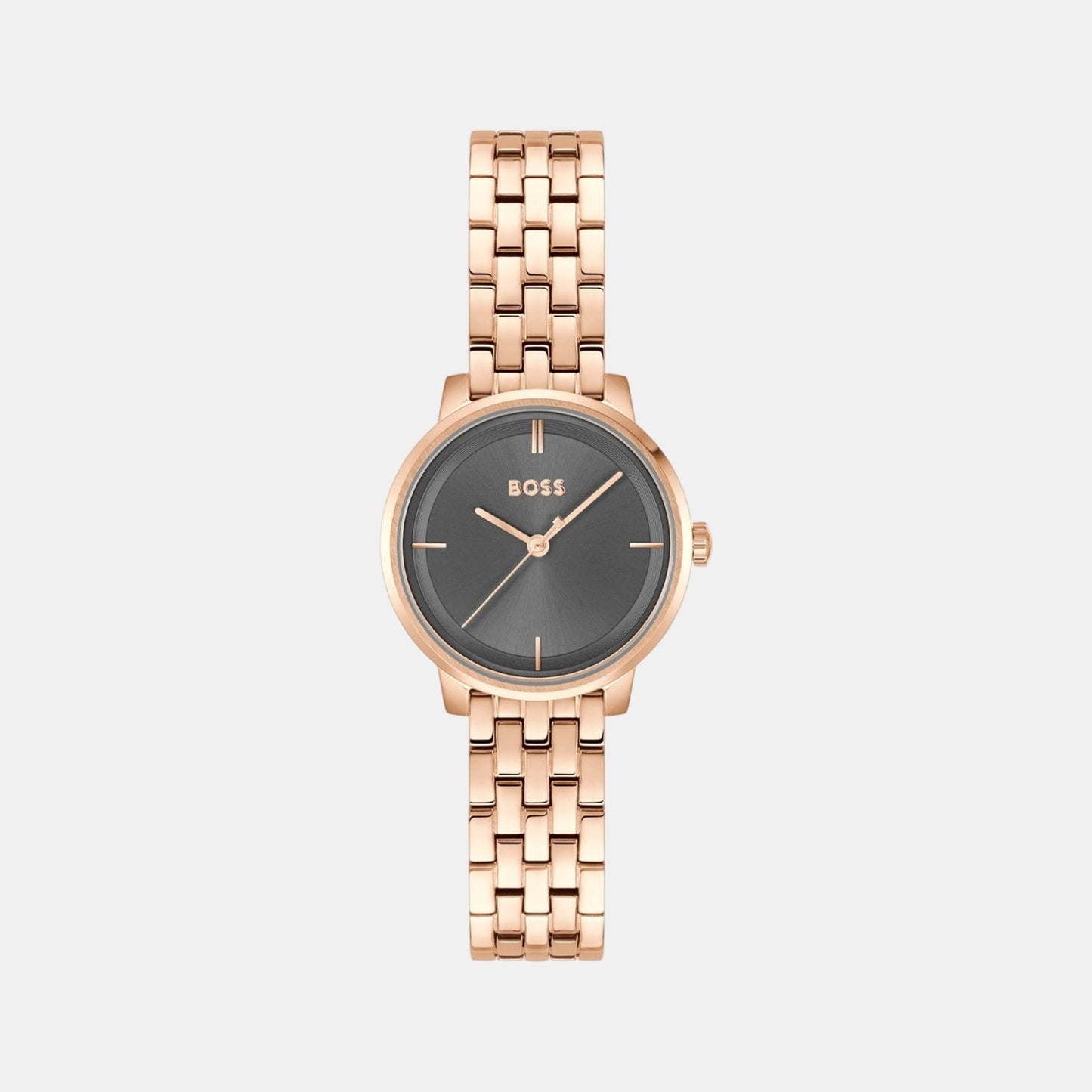 Lucia Women Quartz Grey Dial Analog Stainless Steel Watch 1502820