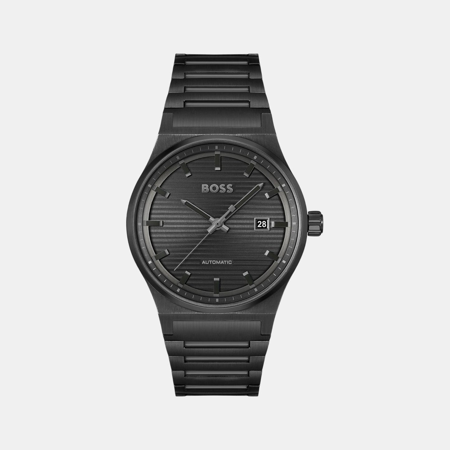 Candor Men Quartz Black Dial Analog Stainless Steel Watch 1514120