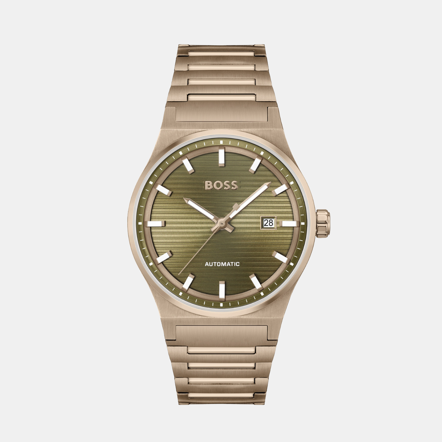Candor Men Automatic Green Dial Analog Stainless Steel Watch 1514184