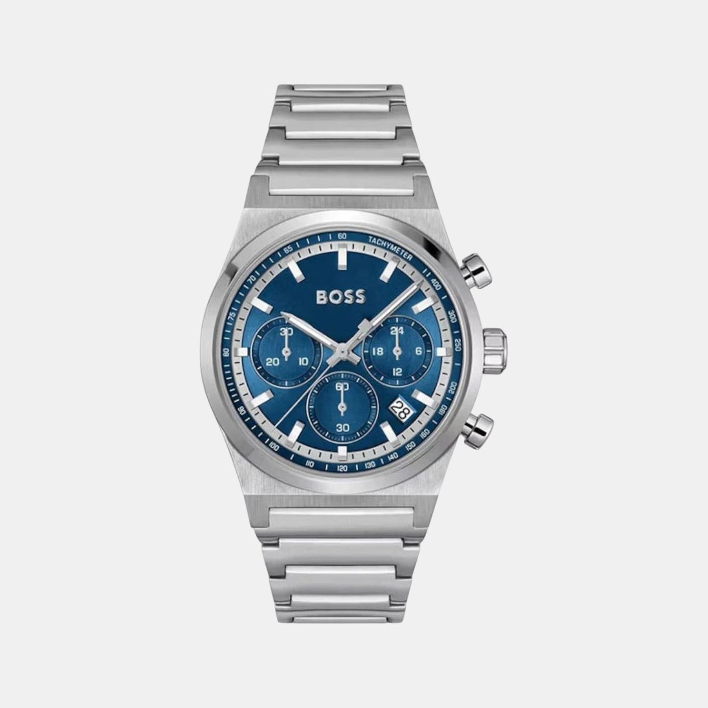 Candor Chrono Men Quartz Blue Dial Chronograph Stainless Steel Watch 1514250