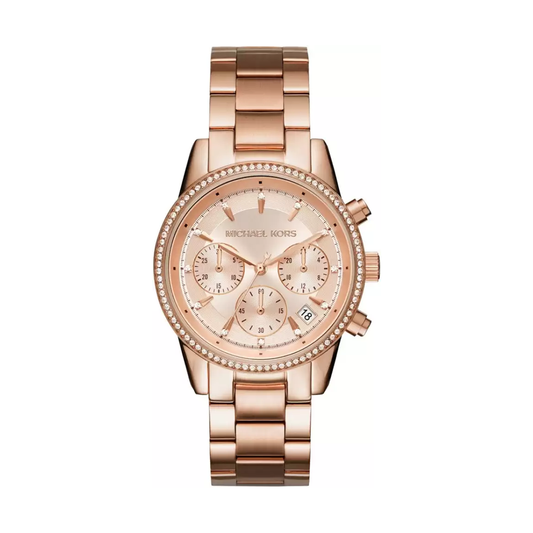 Michael Kors Bryant Analog Rose Gold Dial Women's Watch-MK6357