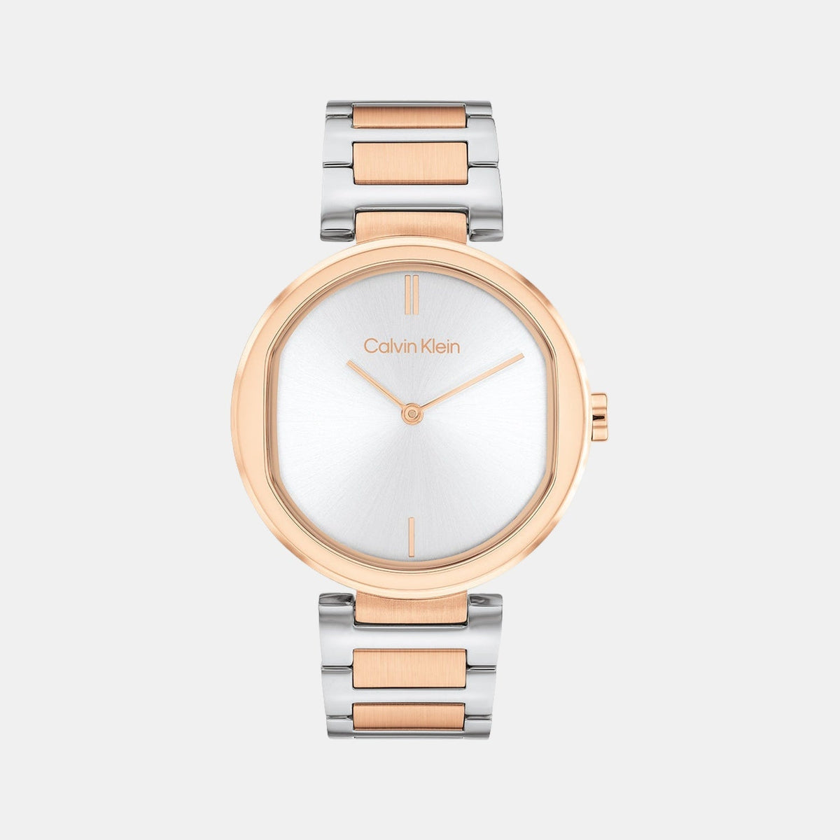 Ck Sensation Women Quartz Silver Dial Analog Stainless Steel Watch 25200251