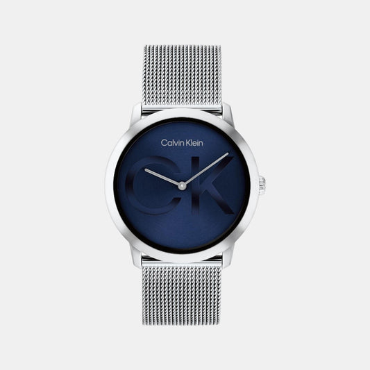 Intrigue Unisex Quartz Blue Dial Analog Stainless Steel Watch 25300010