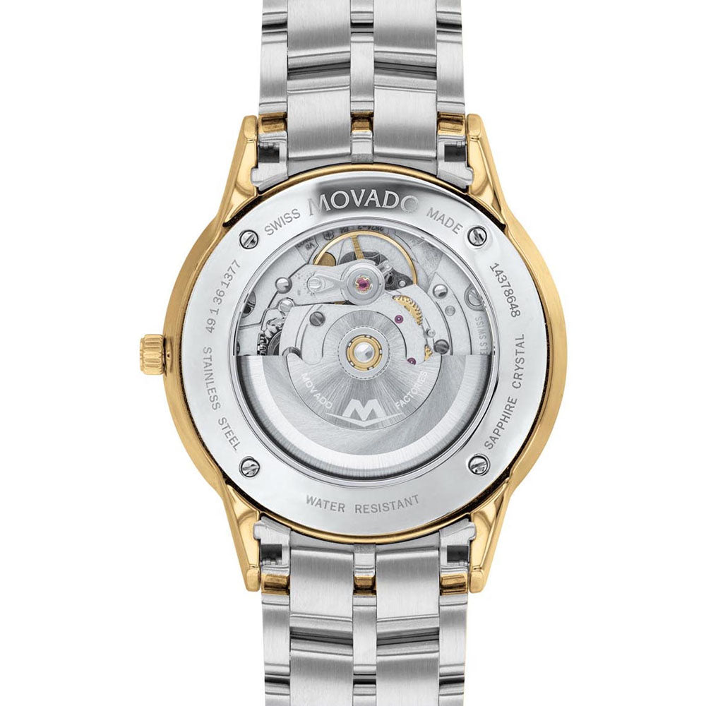 Movado 0607463 1881 Swiss Automatic Black Watch For Men