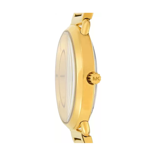 Michael Kors Portia Analog Gold Dial Women's Watch - MK3838