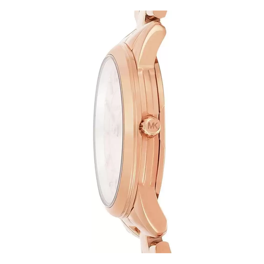 Michael Kors Runway Analog Rose Gold Dial Women's Watch - MK6591
