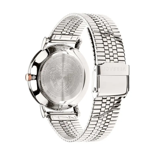 Versace Womens Blue Dial Bracelet Analogue Watch - VEK400821