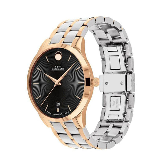 Movado 39.5mm Stainless Steel Automatic Men's Watch 0607464