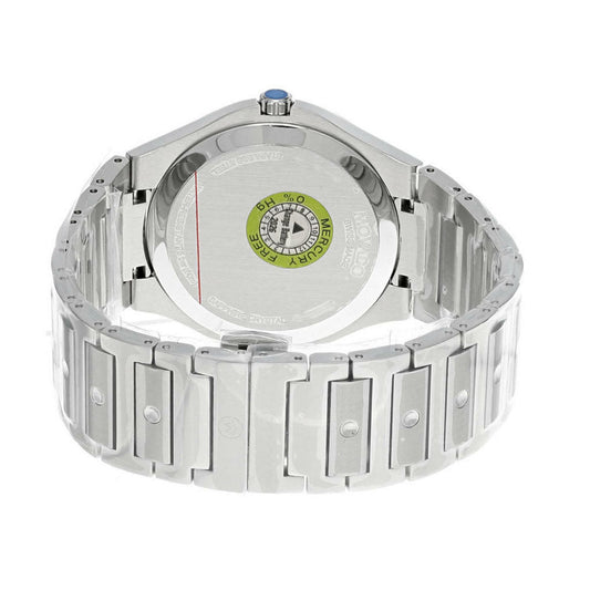 Movado 0607513 S.E. Swiss Stainless Blue Dial Date Watch