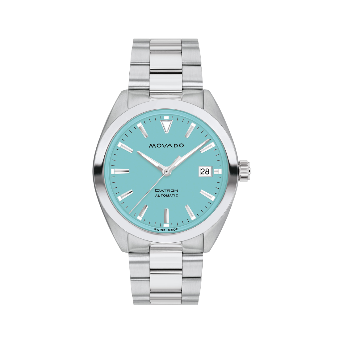 Heritage Series Datron Automatic Swiss Watch with Light Blue Dial