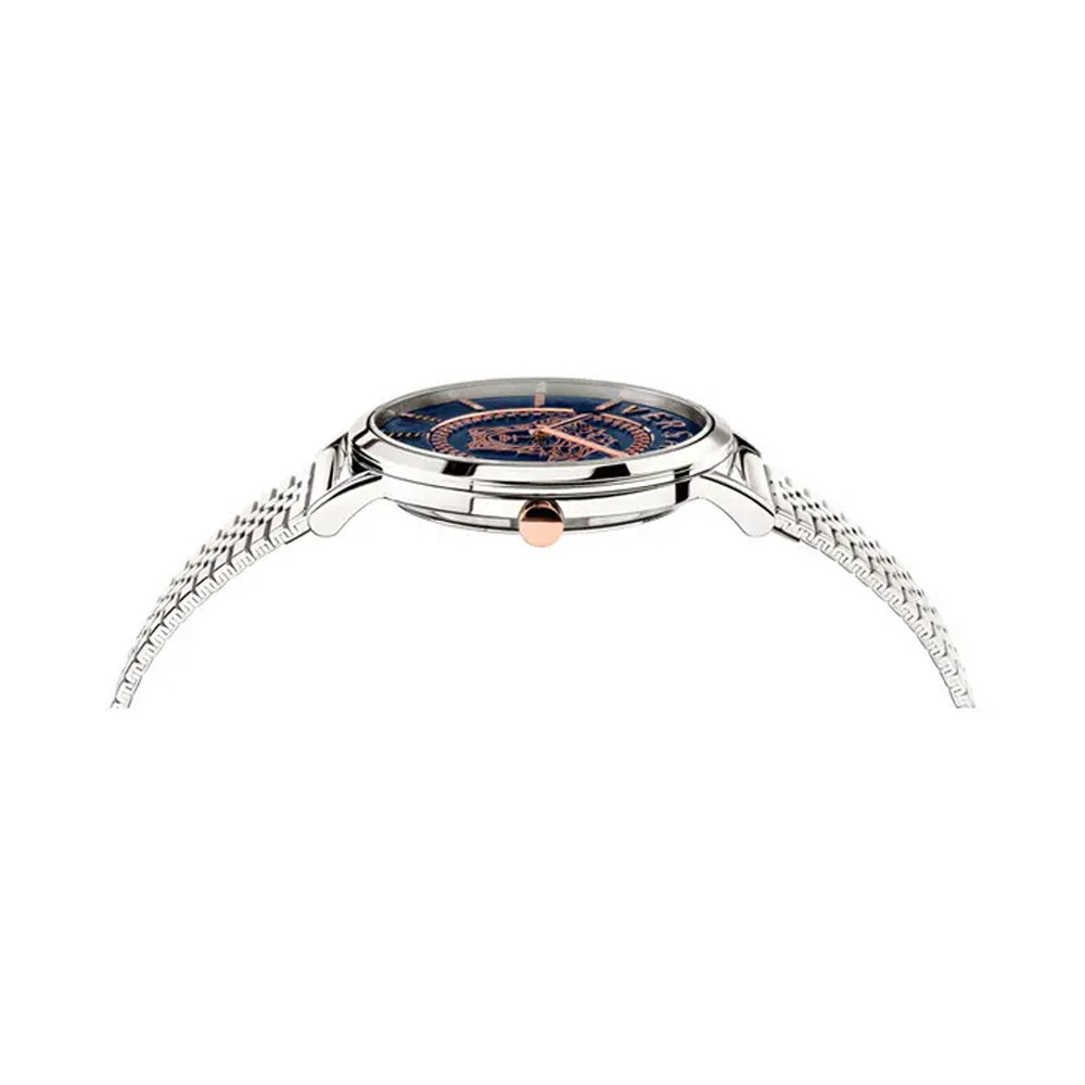 Versace Womens Blue Dial Bracelet Analogue Watch - VEK400821