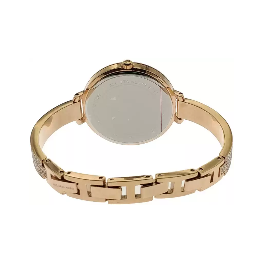 Michael Kors Jaryn Rose Gold Dial Analogue Womens Watch - MK3785