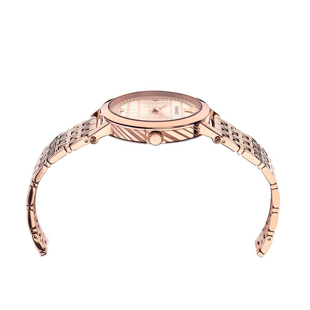 Versace Analog Yellow Dial Women's Watch VELV00720