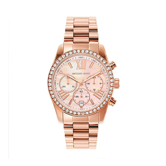 Michael Kors Lexington Analog Pink Dial Women's Watch-MK7242