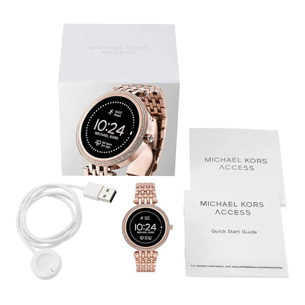 MICHAEL KORS MICHAEL MKT5128 Gen 5E Darci Smart Watch For Women