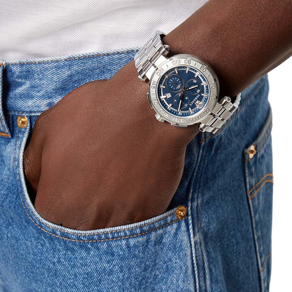 VERSACE VEPM00420 Greca-Chrono Chronograph Watch For Men
