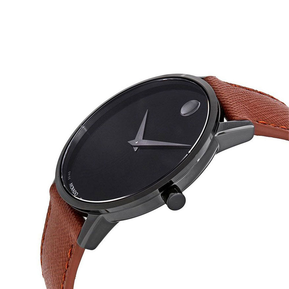 MOVADO Museum Classic 0607198 Black Watch For Men