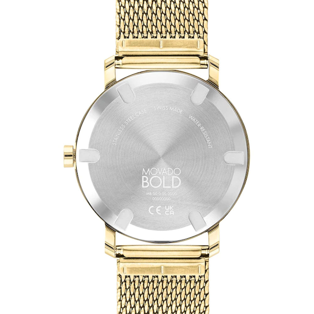 Movado Bold Ion-Plated Stainless Steel Men's Watch 3600791