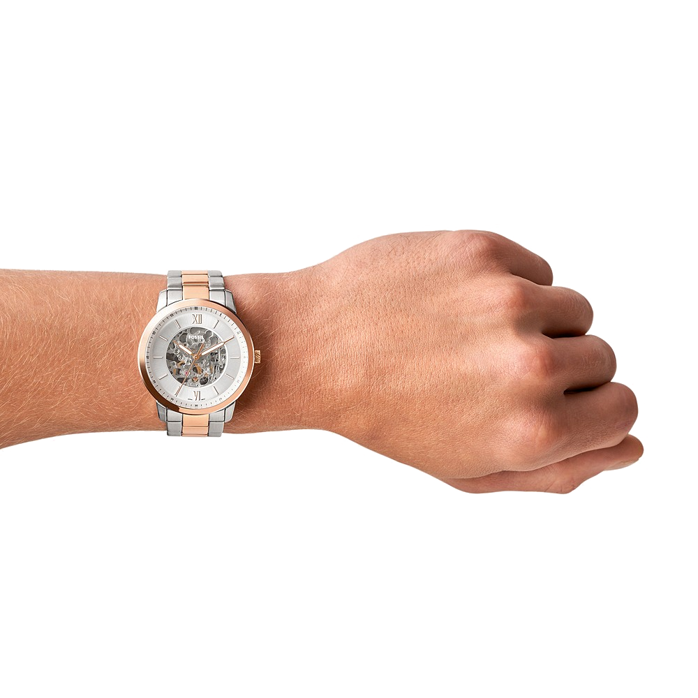 Fossil ME3196 Neutra Analog White Dial Men's Watch