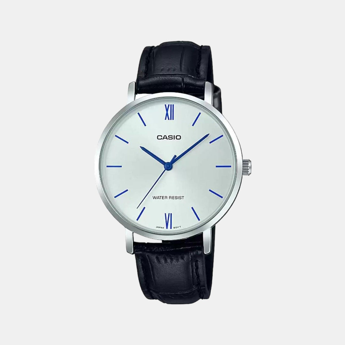 Enticer Women Quartz Silver Dial Analog Leather Watch A1627