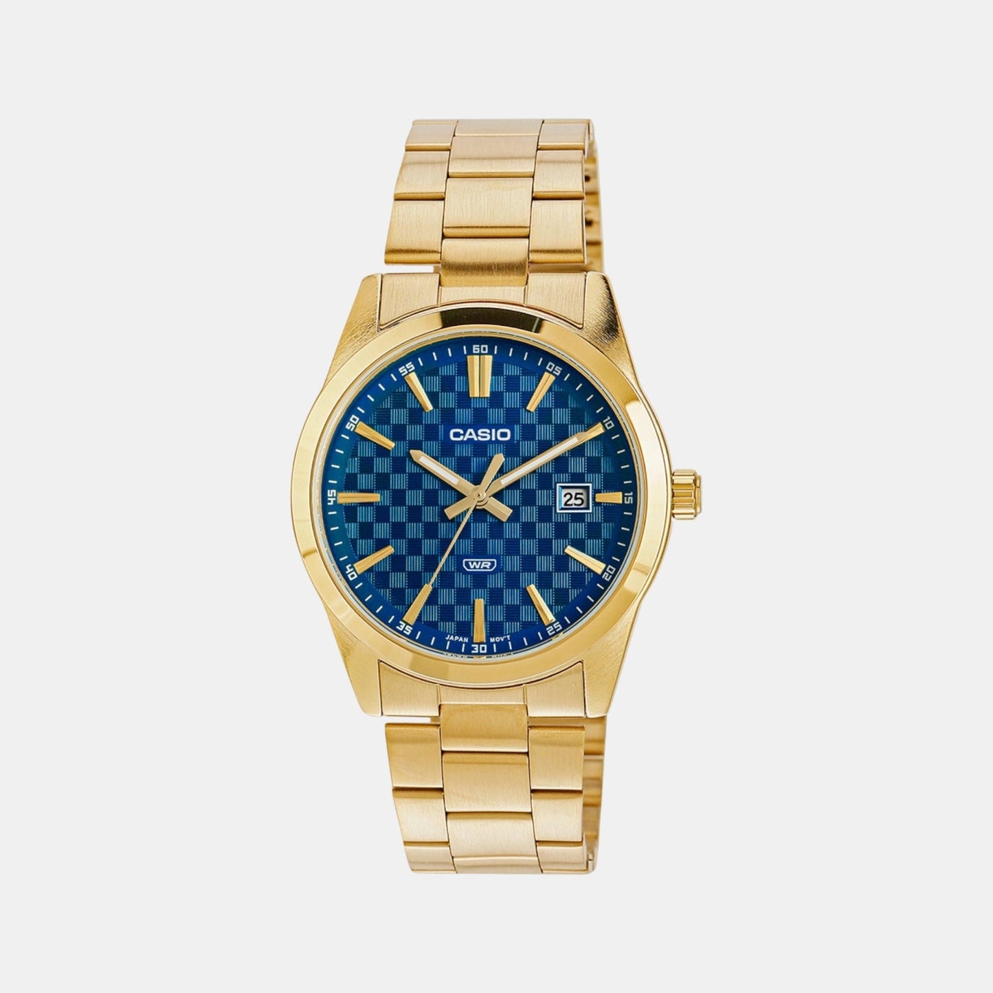 Enticer Men Quartz Blue Dial Analog Stainless Steel Watch A2245 - Casio watch