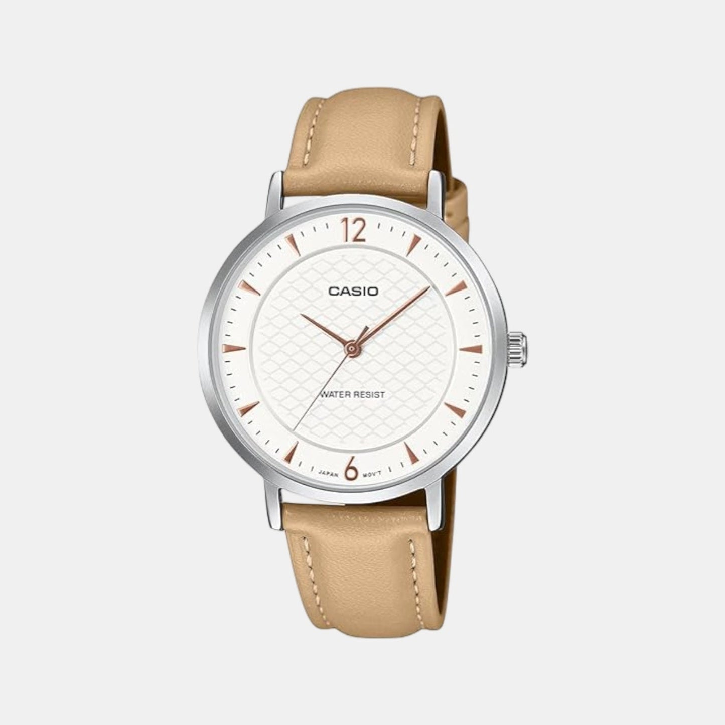 Enticer Women Quartz Gold Dial Analog Leather Watch A2432