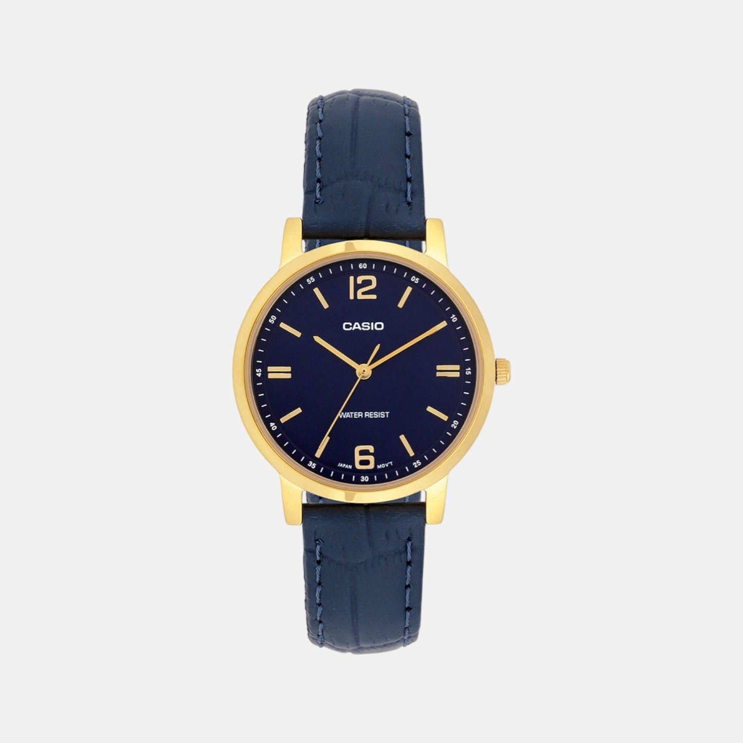 Enticer Women Quartz Blue Dial Analog Leather Watch A2446