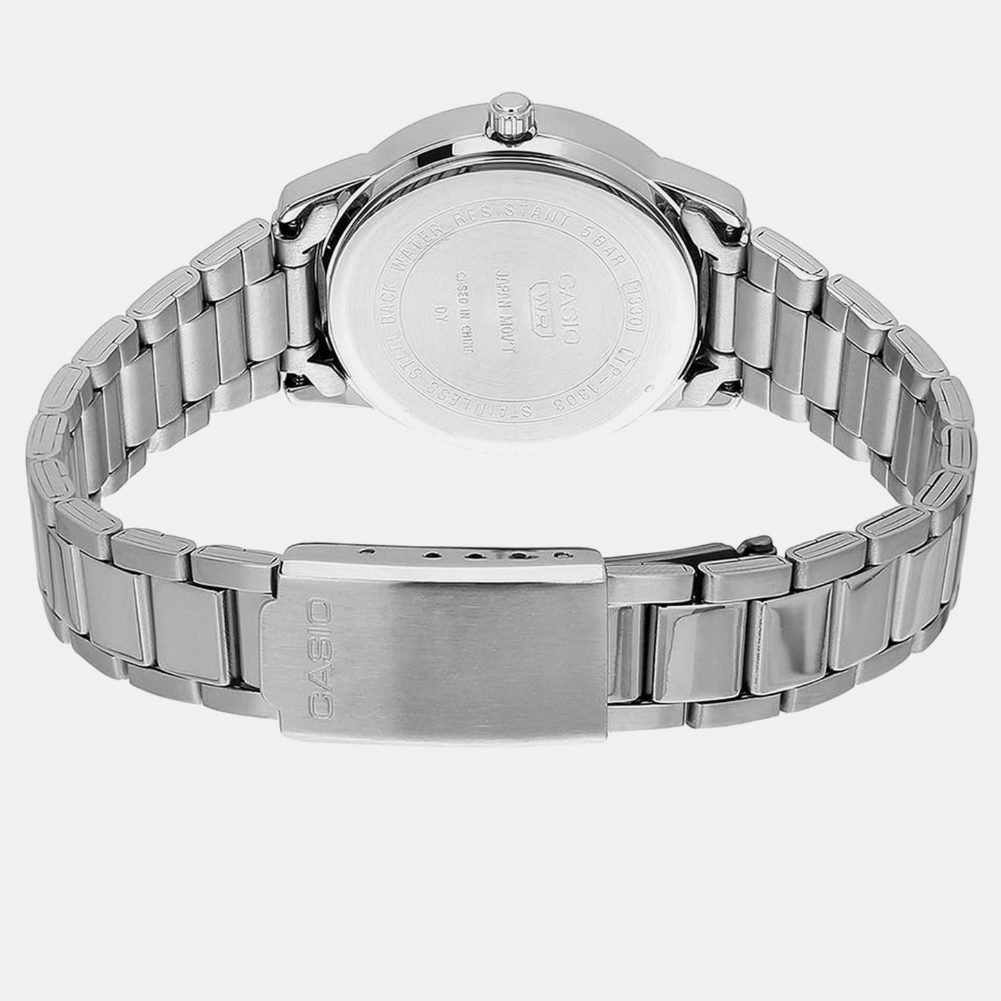 Enticer Women Quartz Black Dial Analog Stainless Steel Watch A2475