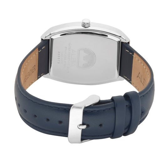 Alba AG8N21X1 Nebula Blue Dial With Blue Leather Straps
