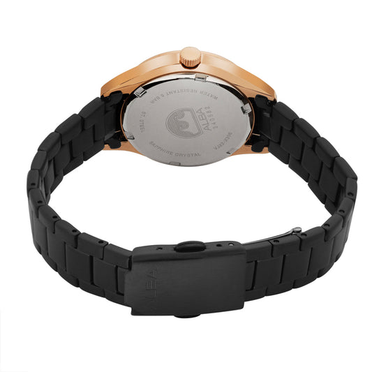 AH7BP8X1 Asterix Black Ladies Watch