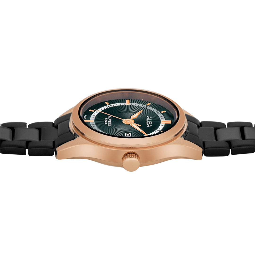 AH7BP8X1 Asterix Black Ladies Watch