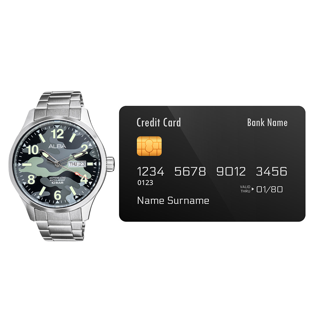 AL4275X1 Black Camouflage Dial Automatic Watch