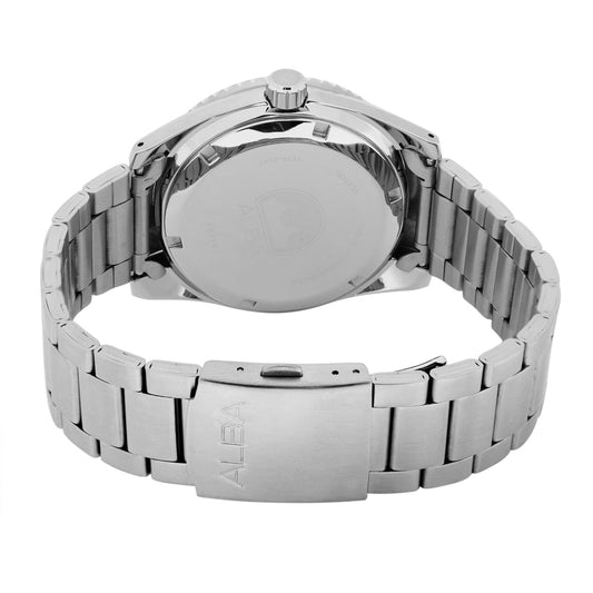 AL4437X1 Green Dial with White Metal Strap Automatic Watch