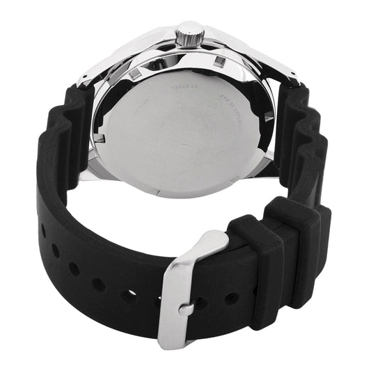 Alba AL4465X1 Azure Dial With Black Rotating Bezel Mechanical