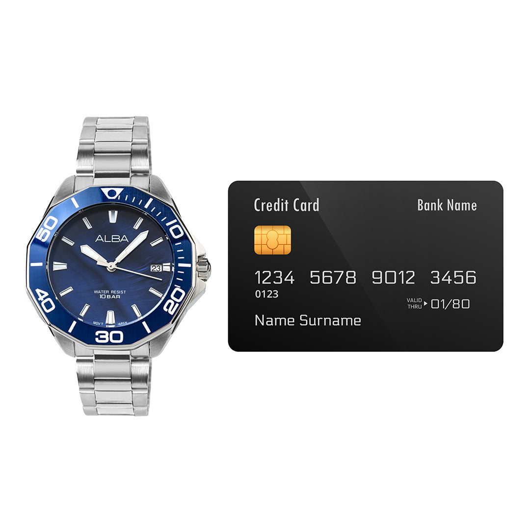 AG8P25X1 Deep Blue Ladies Watch