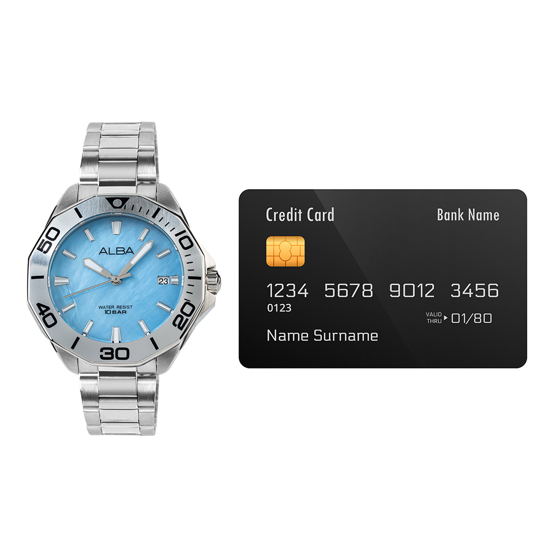 AG8P31X1 Light Blue Ladies Watch