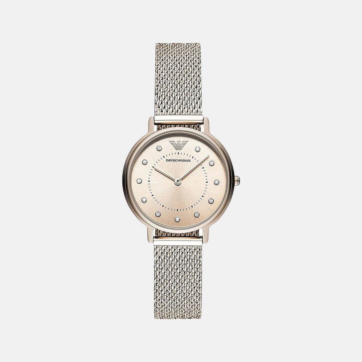 Kappa Women Quartz Pink Dial Analog Stainless Steel Watch AR11129