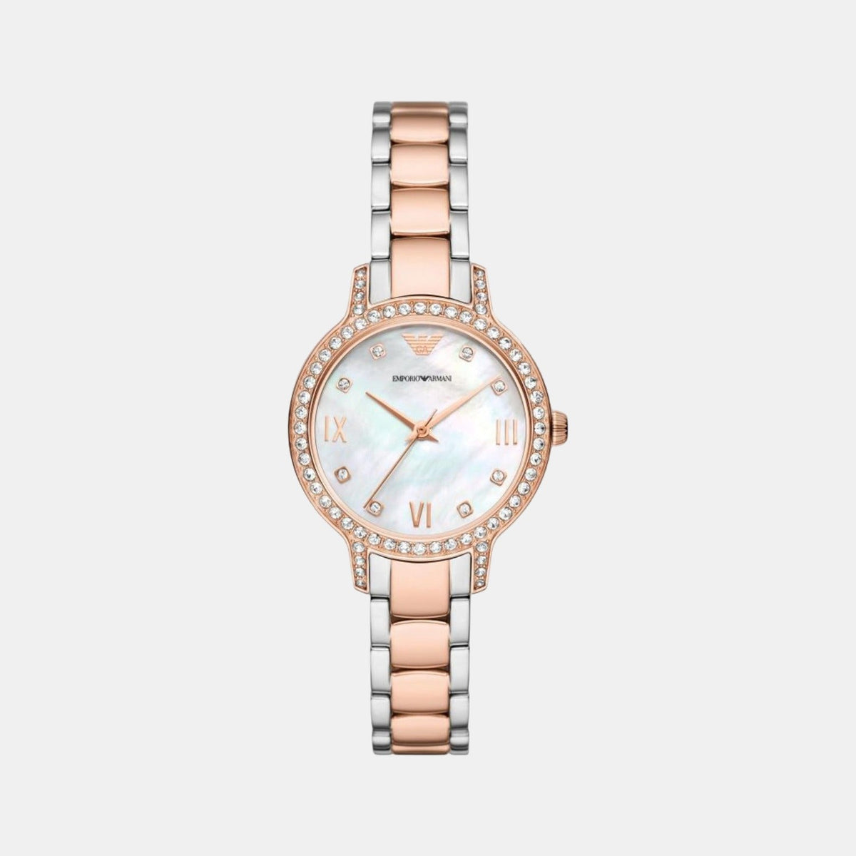 Cleo Women Quartz Mother Of Pearl Dial Analog Stainless Steel Watch AR11499