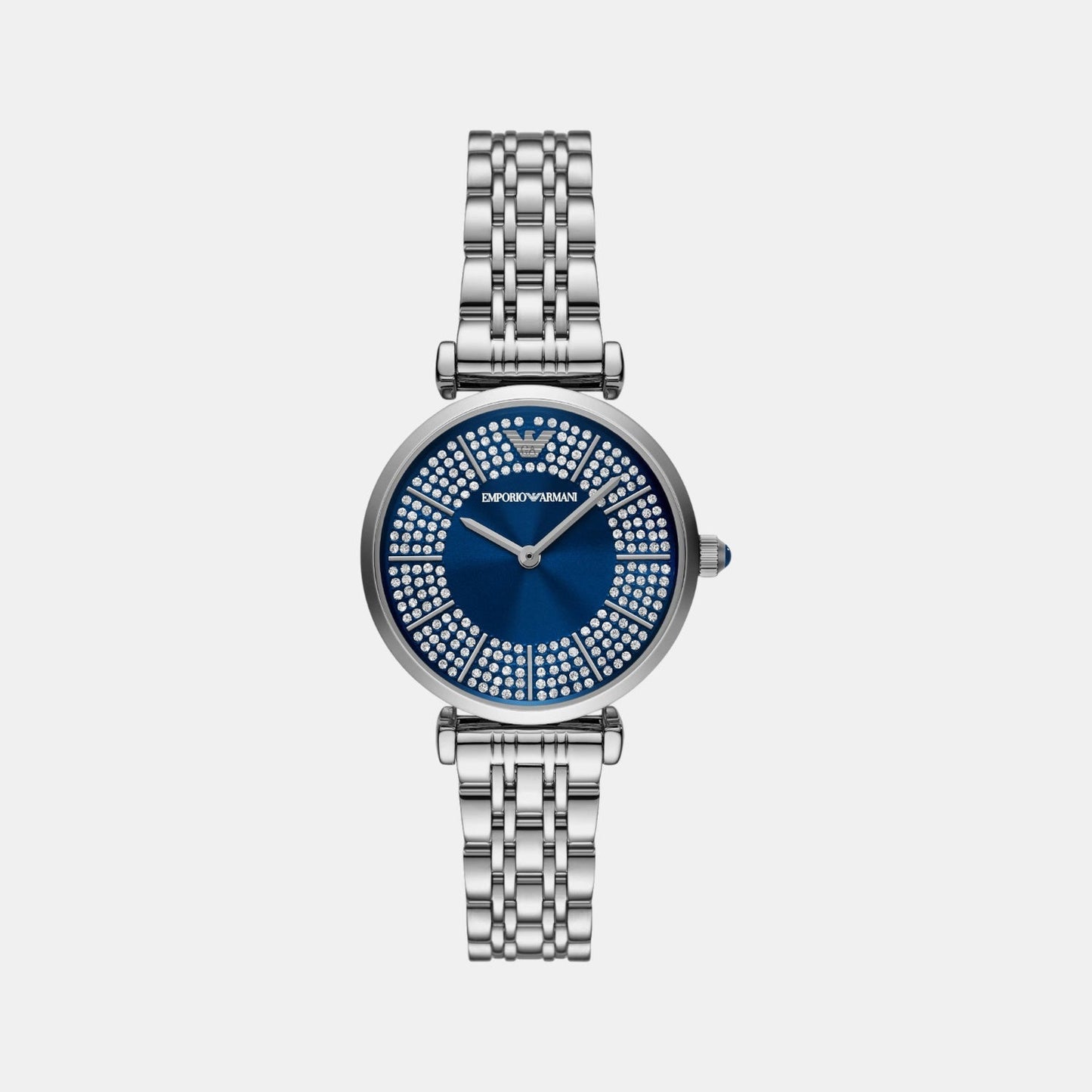 Women Quartz Grey Dial Analog Stainless Steel Watch AR11627