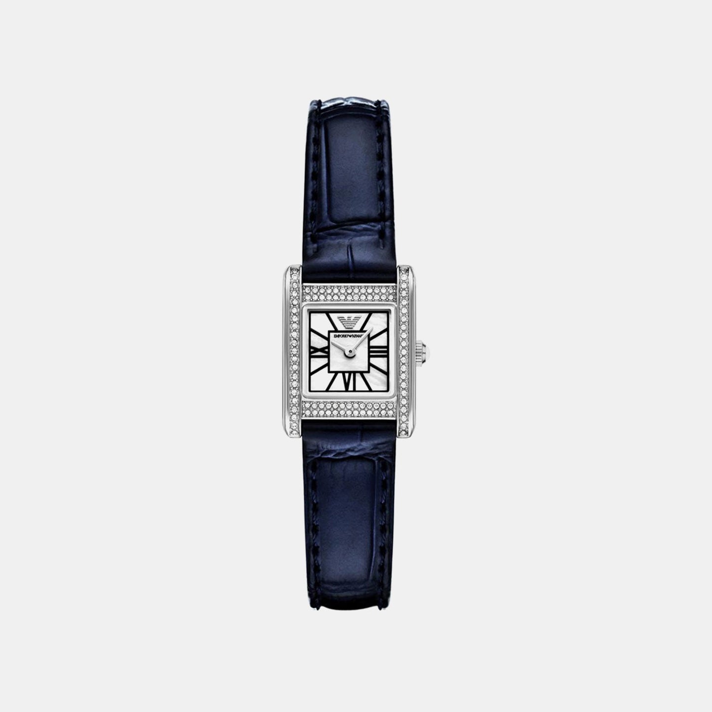 Women Quartz Cream Dial Analog Leather Watch AR11718