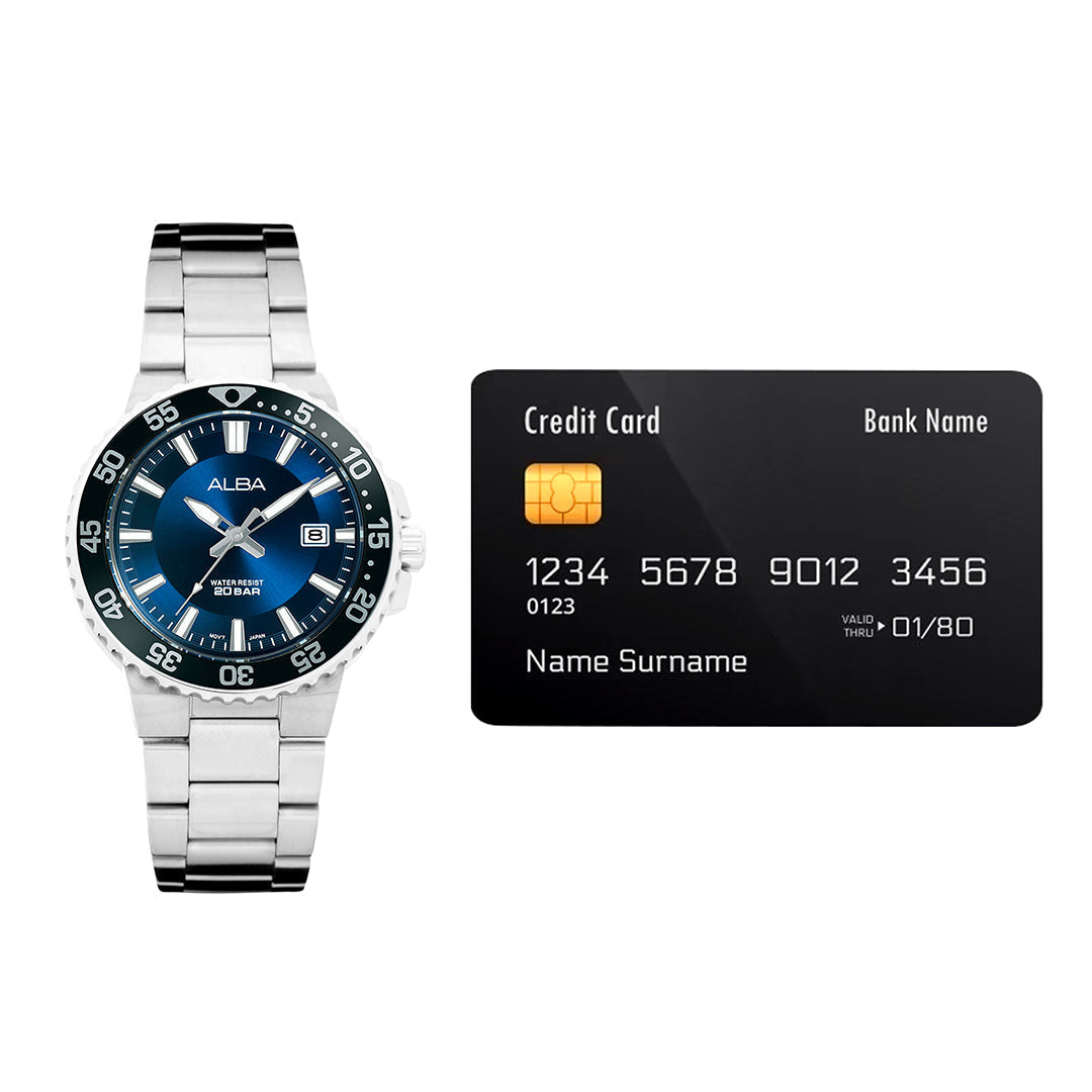 AS9S81X1 Midnight Blue Dial Watch