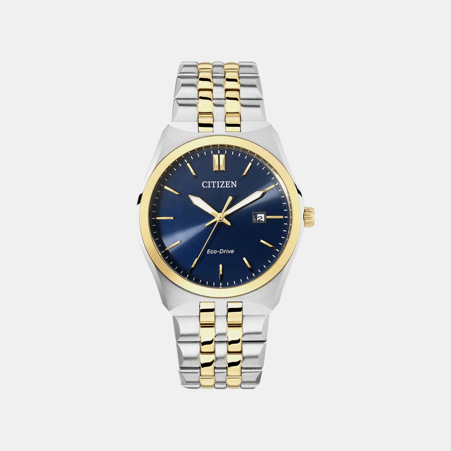 Corso Men Quartz Blue Dial Analog Stainless Steel Watch BM7334-66L