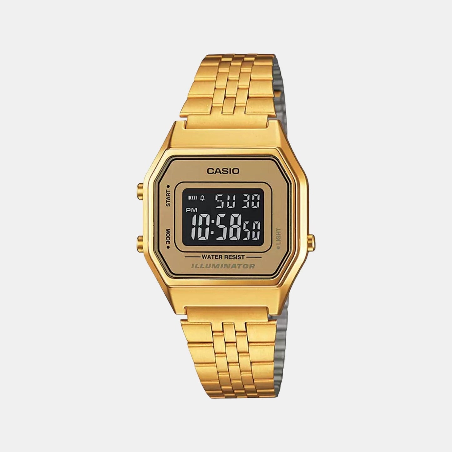 Vintage Women Quartz Multicolour Dial Digital Stainless Steel Watch D127