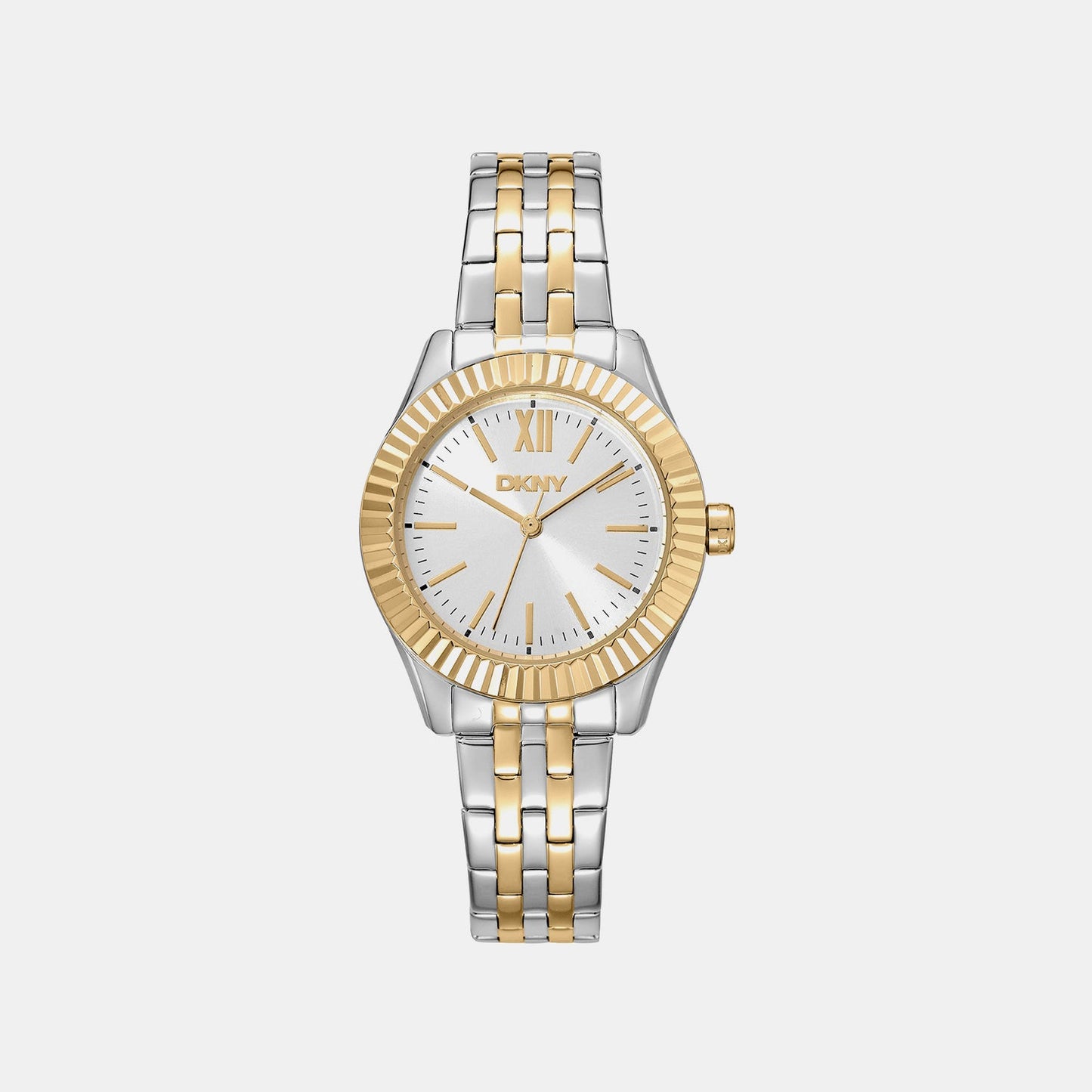 Everyday Women Quartz Silver Dial Analog Stainless Steel Watch DK1L017M1085