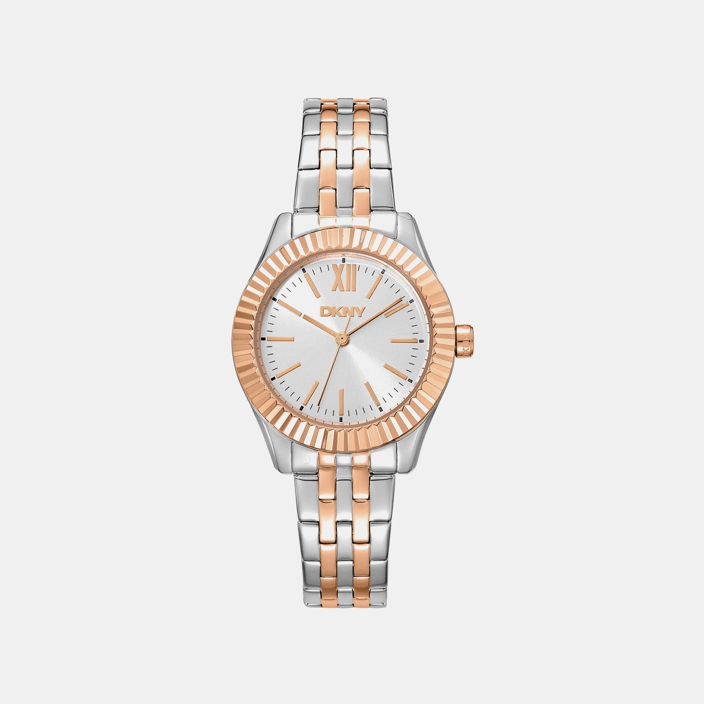 Everyday Women Quartz Silver Dial Analog Stainless Steel Watch DK1L017M1105