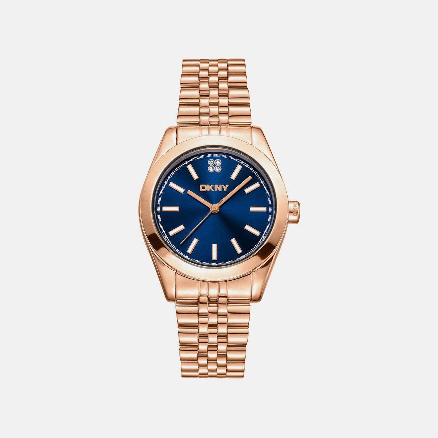 Nolita Midi Women Quartz Blue Dial Analog Stainless Steel Watch DK1L029M0065